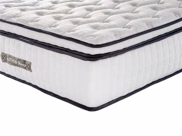 Arthur Sleep King Arthur Hybrid Mattress in White, EU Single