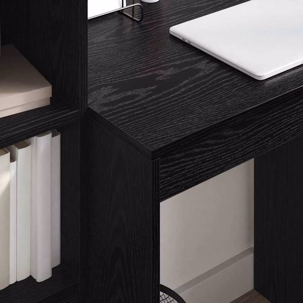 Berkfield Home Modern Writing Desk in Black Oak, W/D/H: 70 x 50 x 76 cm – 3