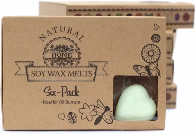 KDMK Box of 6 Natural Soy Wax Melts in Watermelon Fresh, Green