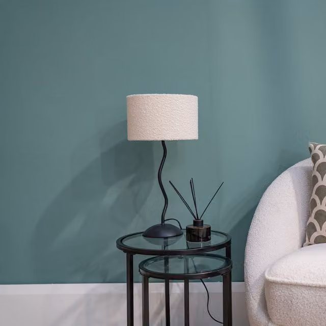 ValueLights Wiggle Table Lamp in Black