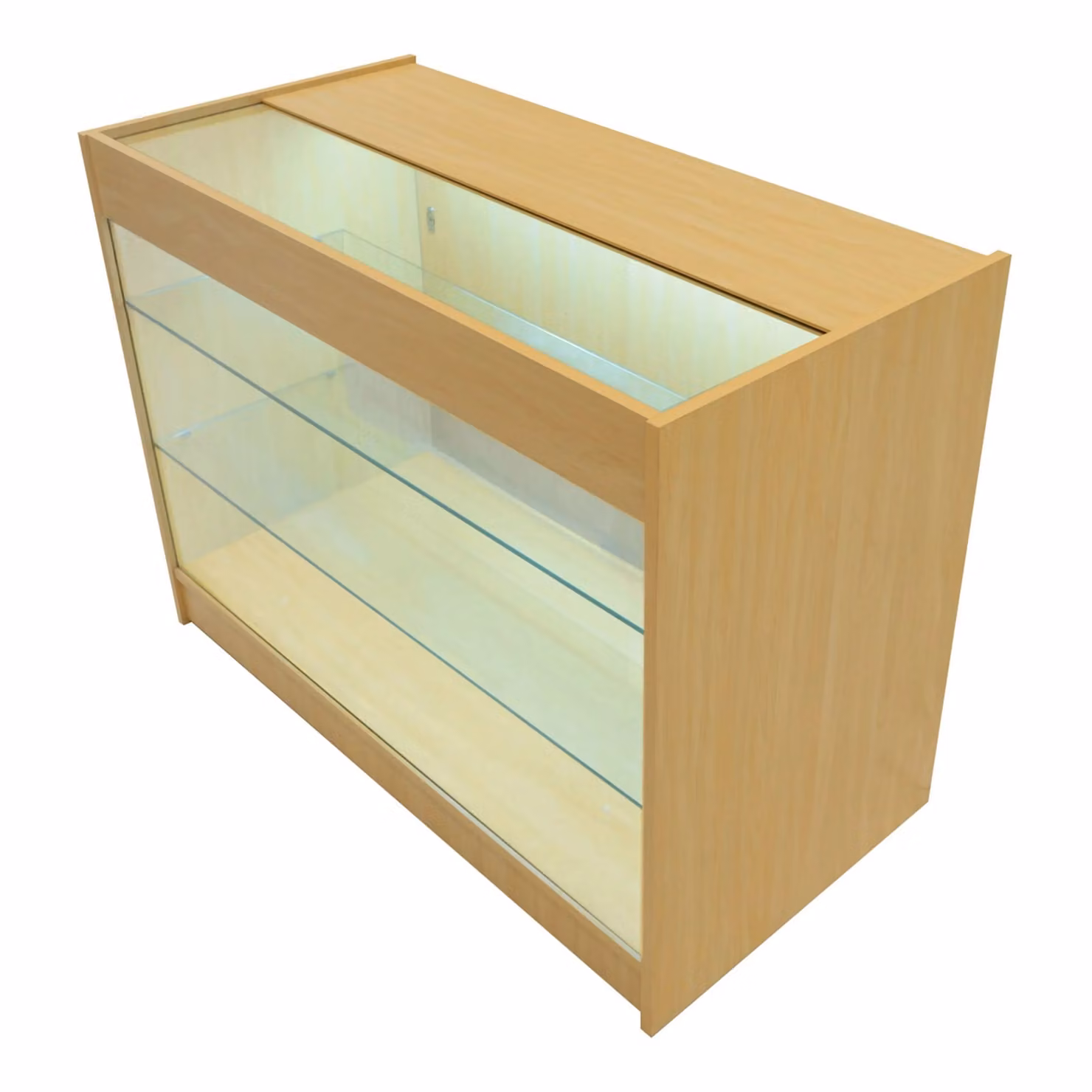 Monstershop Apollo LED Shop Counter Set LM60 and 2 x K1200 in Maple Beige