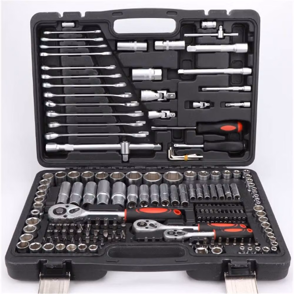 Nordara 216-Piece Ratchet Socket Set with Tool Case in Black – 4