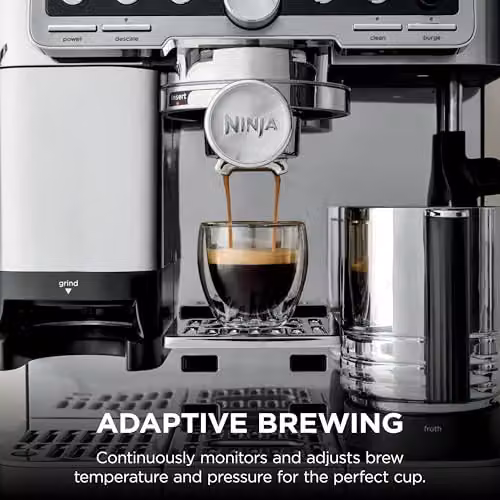 Ninja Luxe Café Pro Series ES701UK 3-in-1 Coffee Machine with Integrated Scale and Cold Brew Function, Silver – 6