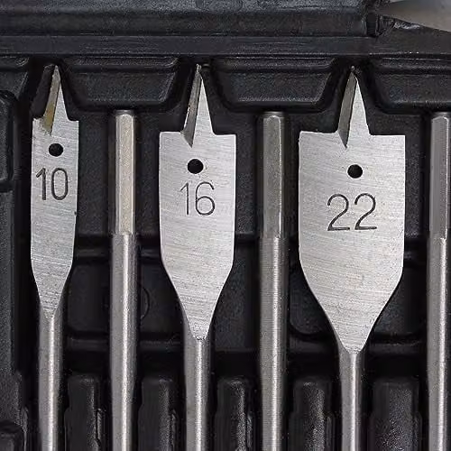 Lumberjack 205 Piece HSS Drill and Screwdriver Bit Set with Case, Black – 7