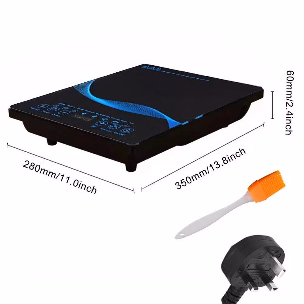 SPETLEK Portable Electric Induction Hob with Digital Touch Display in Black – 5