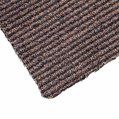 JVL Kensington Striped Cotton Machine Washable Barrier Runner Doormat, W: 50 cm, L: 150 cm, Multicolour – 4