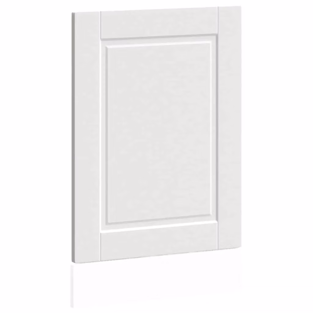 Berkfield Home Dishwasher Panel Porto White Engineered Wood W: 45 cm, H: 67 cm – 2