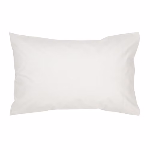 Christy 400TC Luxury Cotton Mako Satin Pillowcases, 2 Pack, White or Beige, W/D/H: 50 x 75 cm