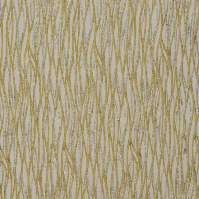 Terrys Modern Striped Yellow and Ochre Fabric Adult Bedding Set