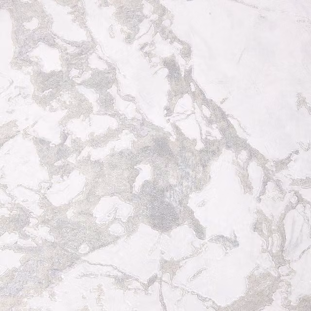 Livingandhome Abstract Modern Grey and White Non-Woven Moisture Resistant Wallpaper Roll