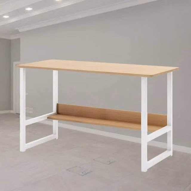 PAWNORA Computer Desk in Light Oak – 1