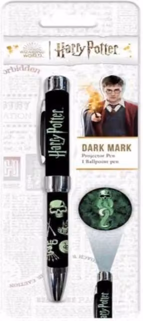 Insight Editions Harry Potter Dark Mark Projector Ballpoint Pen in Black and Multicolour