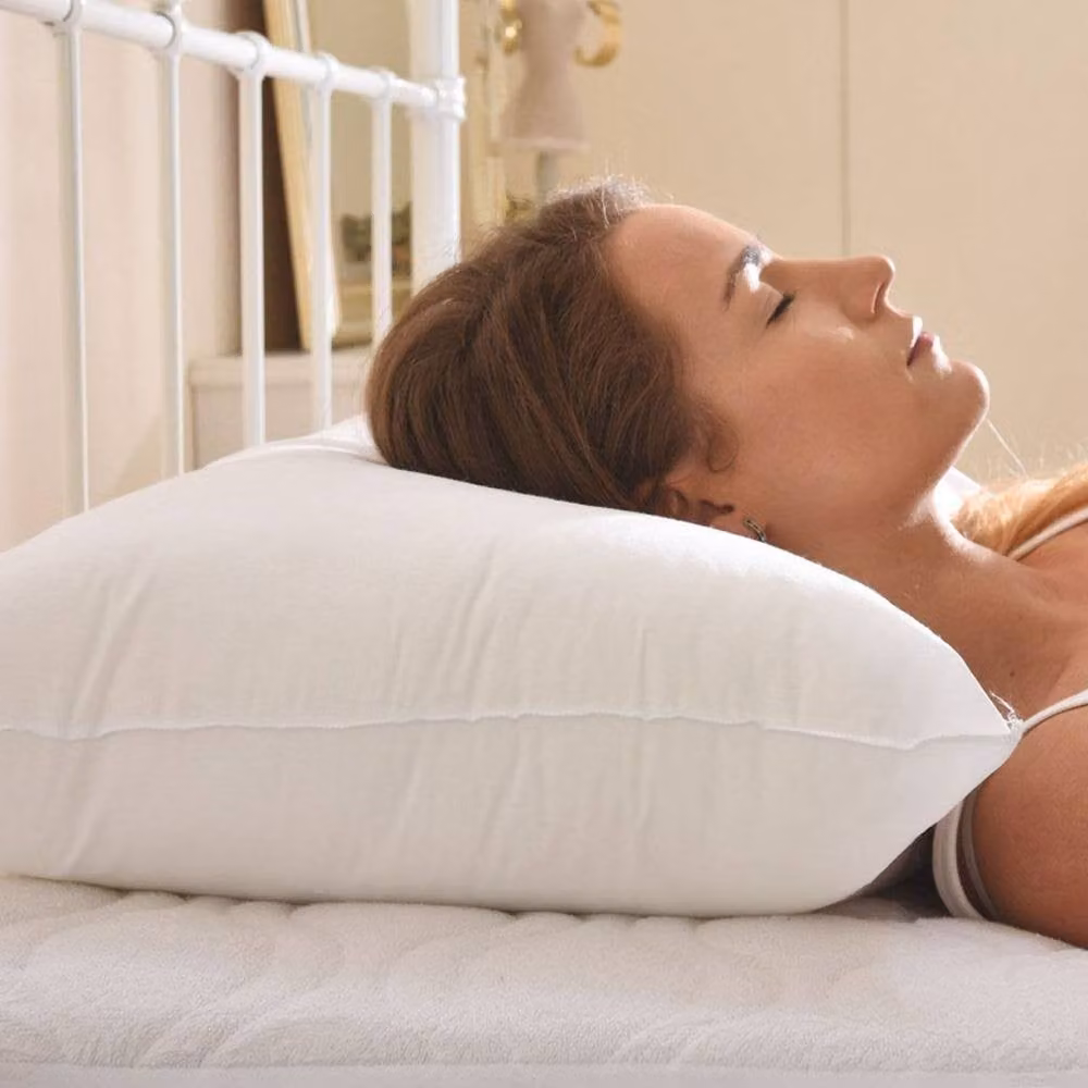 mysmartbuy The Mighty Pillow Firm Rectangular Adult Pillow in White and Multicolour – 2