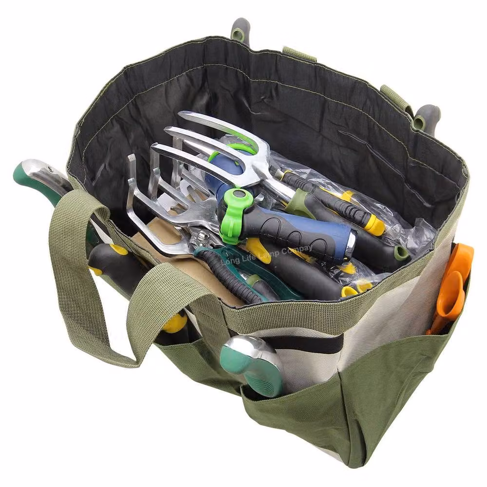 SPETLEK Garden Tool Bag with 8 Pockets, Green, W: 1000 cm, H: 52 cm – 2