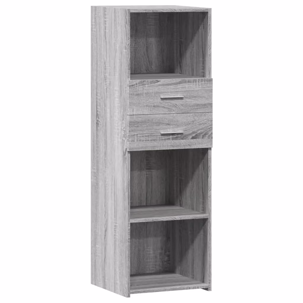 Berkfield Home Grey Sonoma Modern Highboard W/D/H: 40 x 42.5 x 124 cm – 2