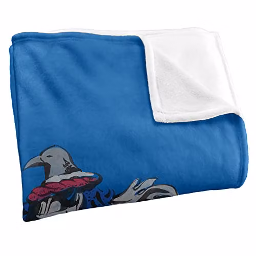 Warner Brothers Harry Potter Ravenclaw Crest Soft Fleece Blanket, White, W/D/H: 152 x 127 cm – 2