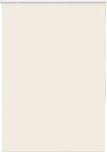 Berkfield Home Blackout Roller Blind in White Polyester, W: 105 cm, H: 150 cm