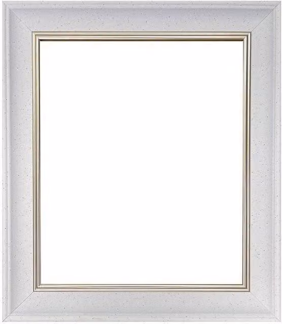 Frames & Mirrors 4U Scandi Vintage Silver Rectangular Single Photo Frame with Glass