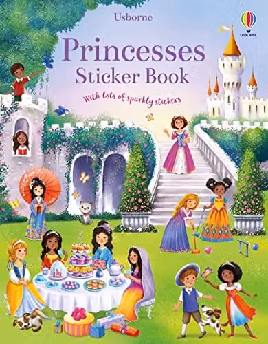 Usborne Princesses Sticker Book, Multicolour
