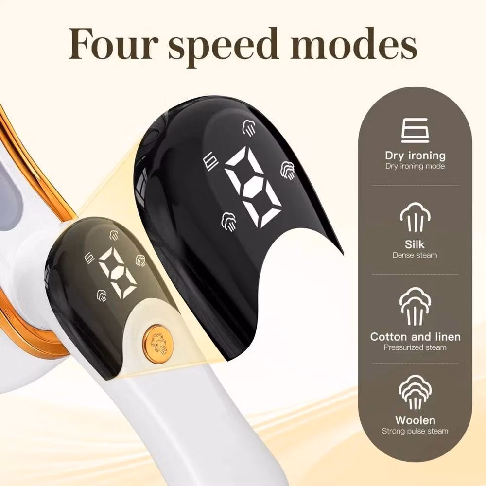 FLAVORA 1200 W Handheld Portable Clothes Steamer in White – 3