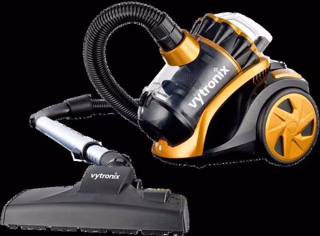 Vytronix VTB Bagless Cylinder Vacuum Cleaner with HEPA Filter in Gold