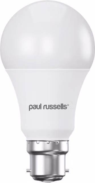Paul Russells 13W LED Globe B22 Warm White Bulb, White