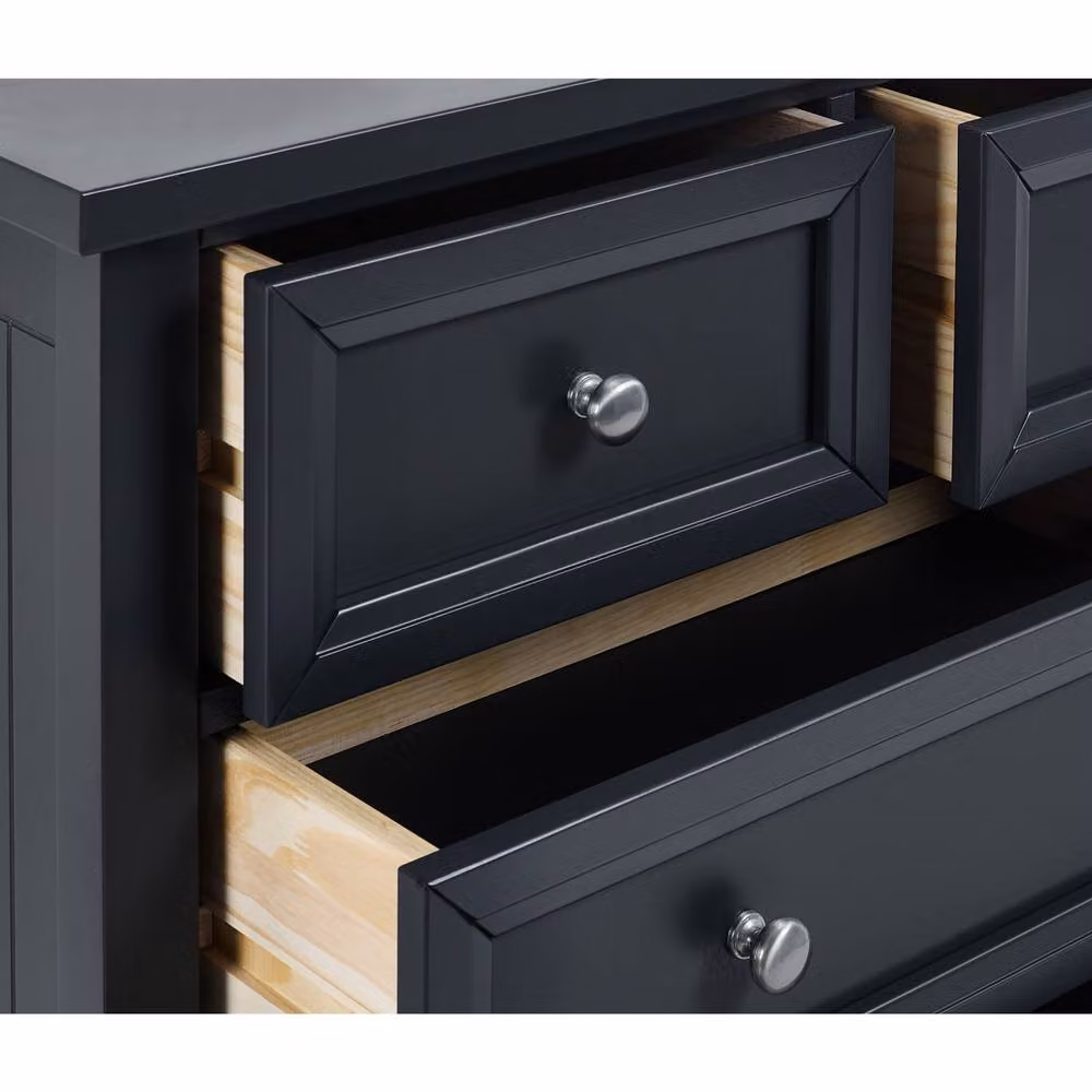 Cheshire Premium Solace 3 + 2 Drawer Chest in Anthracite Grey – 5