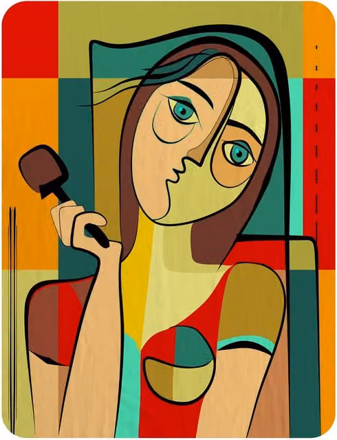 Benjamin Tate Design Woman With Chocolate In Hand Fleece Blanket in Green, Beige and Multicolour, W/D/H: 120 x 150 cm – 2