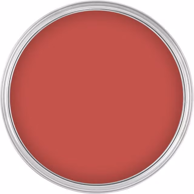Johnstone's Water Based Silk Emulsion Paint in Red, 2.5l – 4