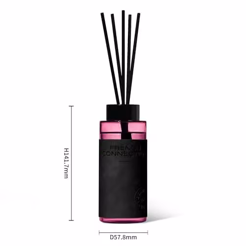 French Connection Leather Range Liquid Reed Diffuser Dark Rum & Rose 180ml – 2
