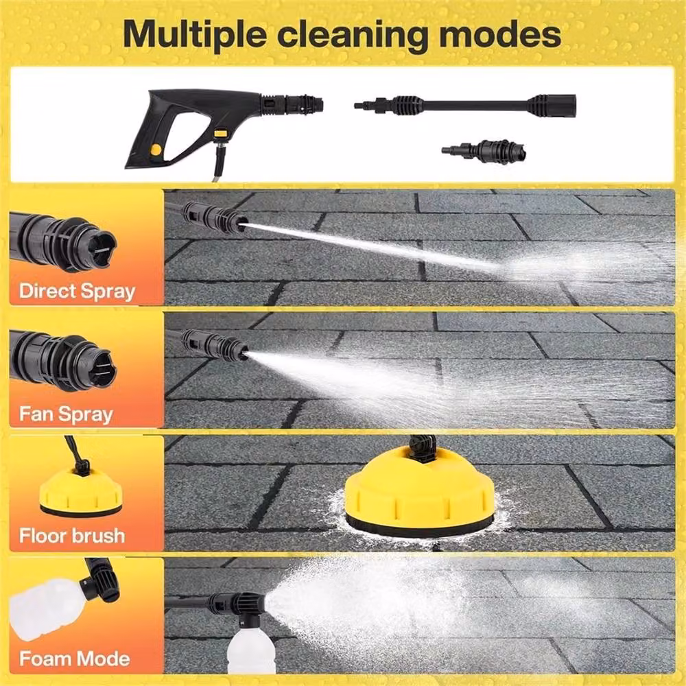 Nordara Electric High Power Jet Pressure Washer in Black – 3