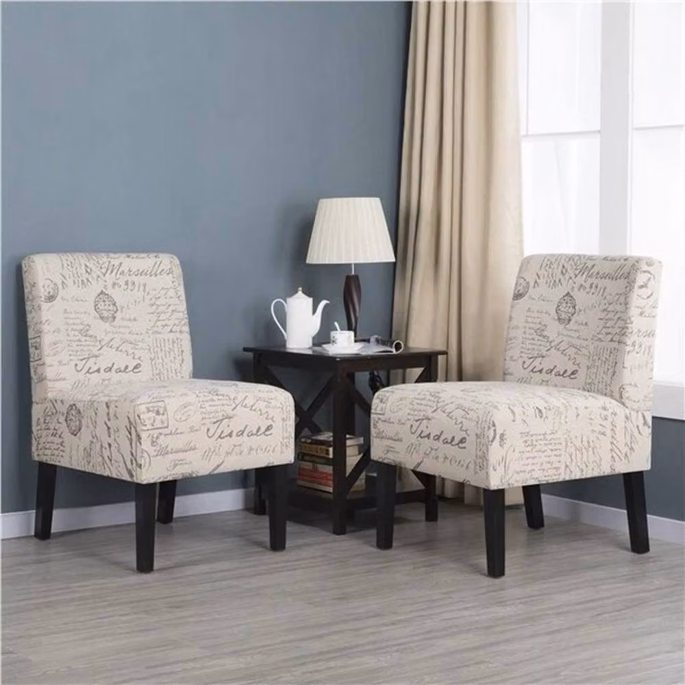 KORVIXA Contemporary Abstract Multicolour Upholstered Tub Dining Chair W/D/H: 100 x 100 x 88 cm – 4
