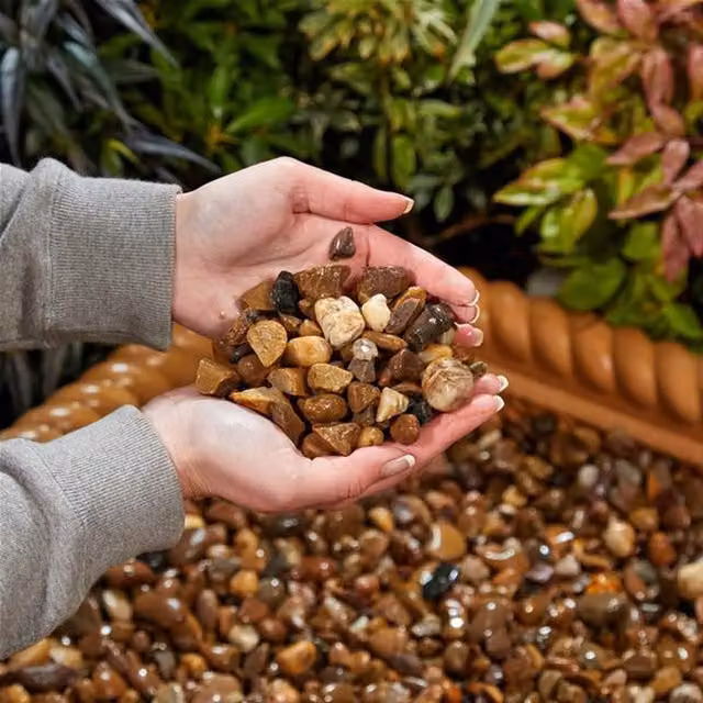 Suburban Stone Brown Pea Gravel Bulk Bag