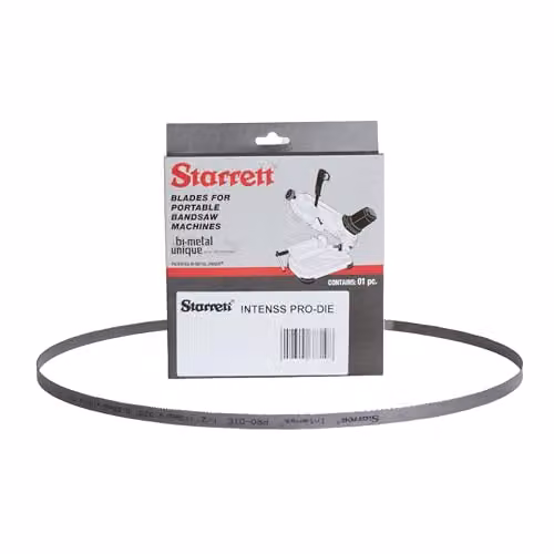 Starrett Intenss Pro-Die Bi-Metal Bandsaw Blade, Silver, 1440 x 13 x 0.65 mm, 18 TPI – 1