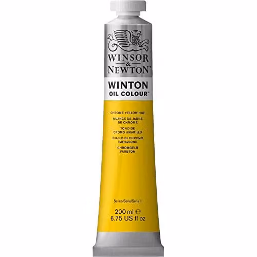 Winsor & Newton Winton Oil Colour Chrome Yellow 200ml