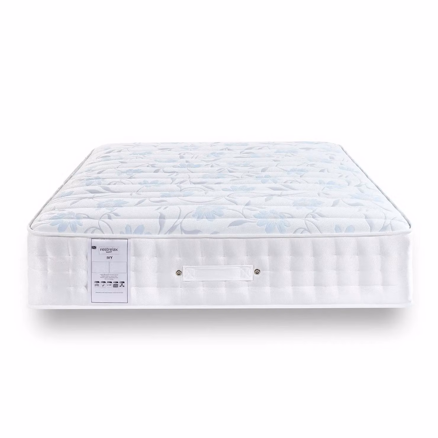 Rest Relax Ivy 1000 Hybrid Aloe Vera Memory Mattress, White, W/D/H: 180 x 200 x 25 cm – 2