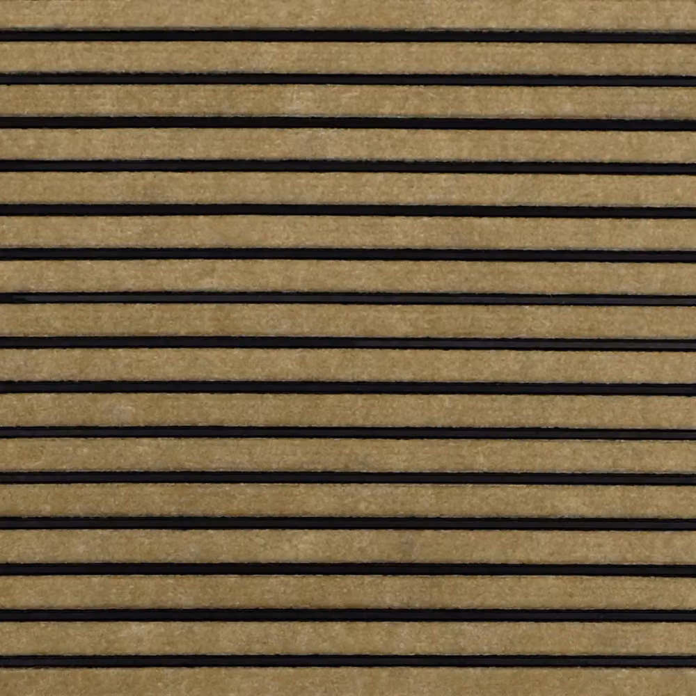 JVL Vienna Brown Striped Rubber Backed Scraper Doormat, W: 40 cm, D: 60 cm – 6