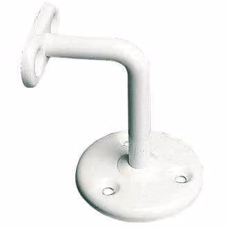 Hardware Solutions Matt White Handrail Bracket