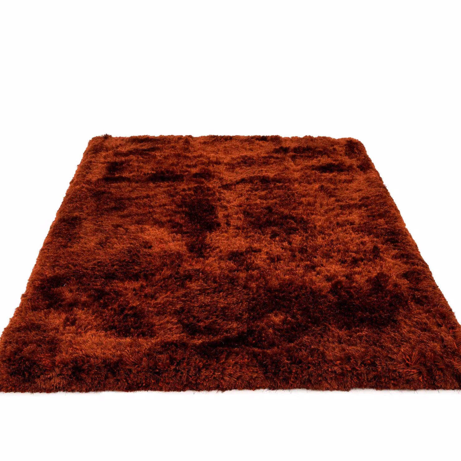 Kukoon Terracotta Soft Shaggy Fluffy Living Area Rug, W: 160 cm, D: 230 cm – 3