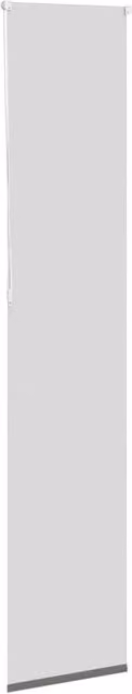 Berkfield Home Grey Blackout Roller Blind, W: 40 cm, H: 230 cm, Polyester Fabric