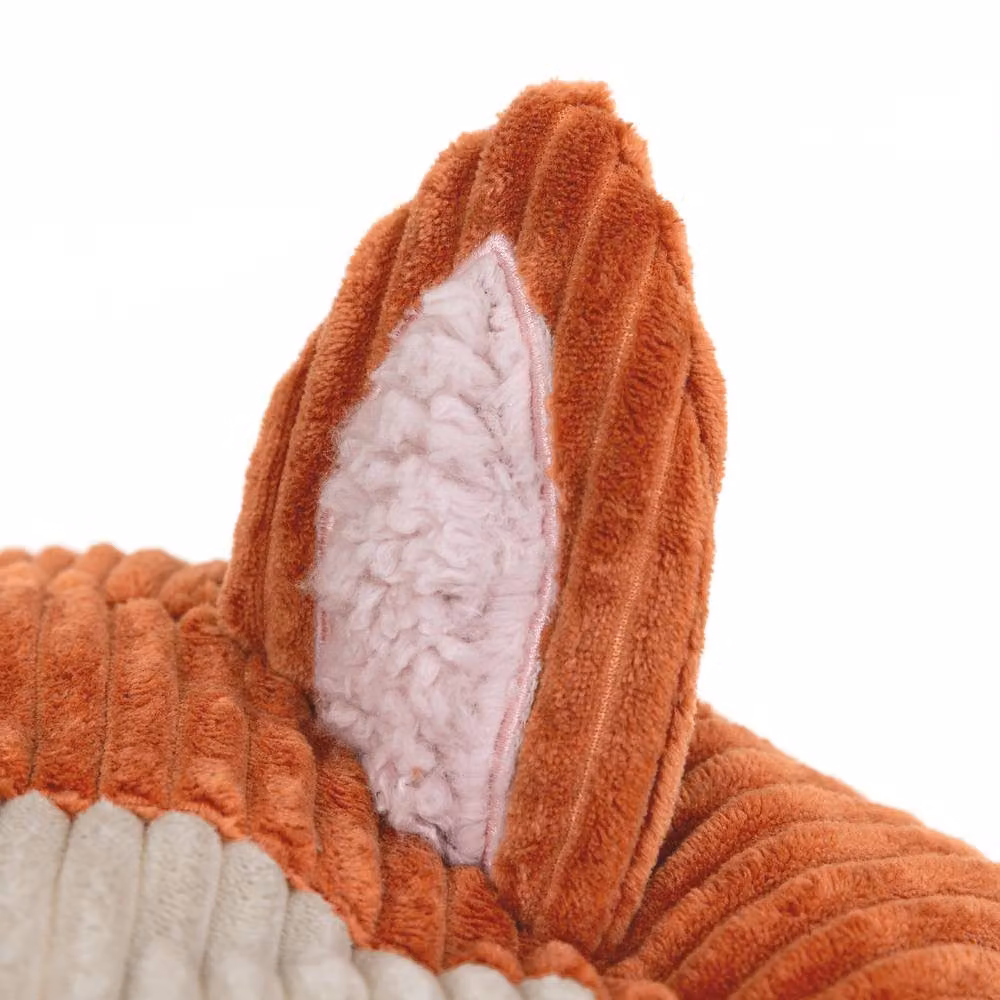 ICON Kids Animal Classic Bean Bag and Cushion Bundle in Terracotta Jumbo Cord – 4
