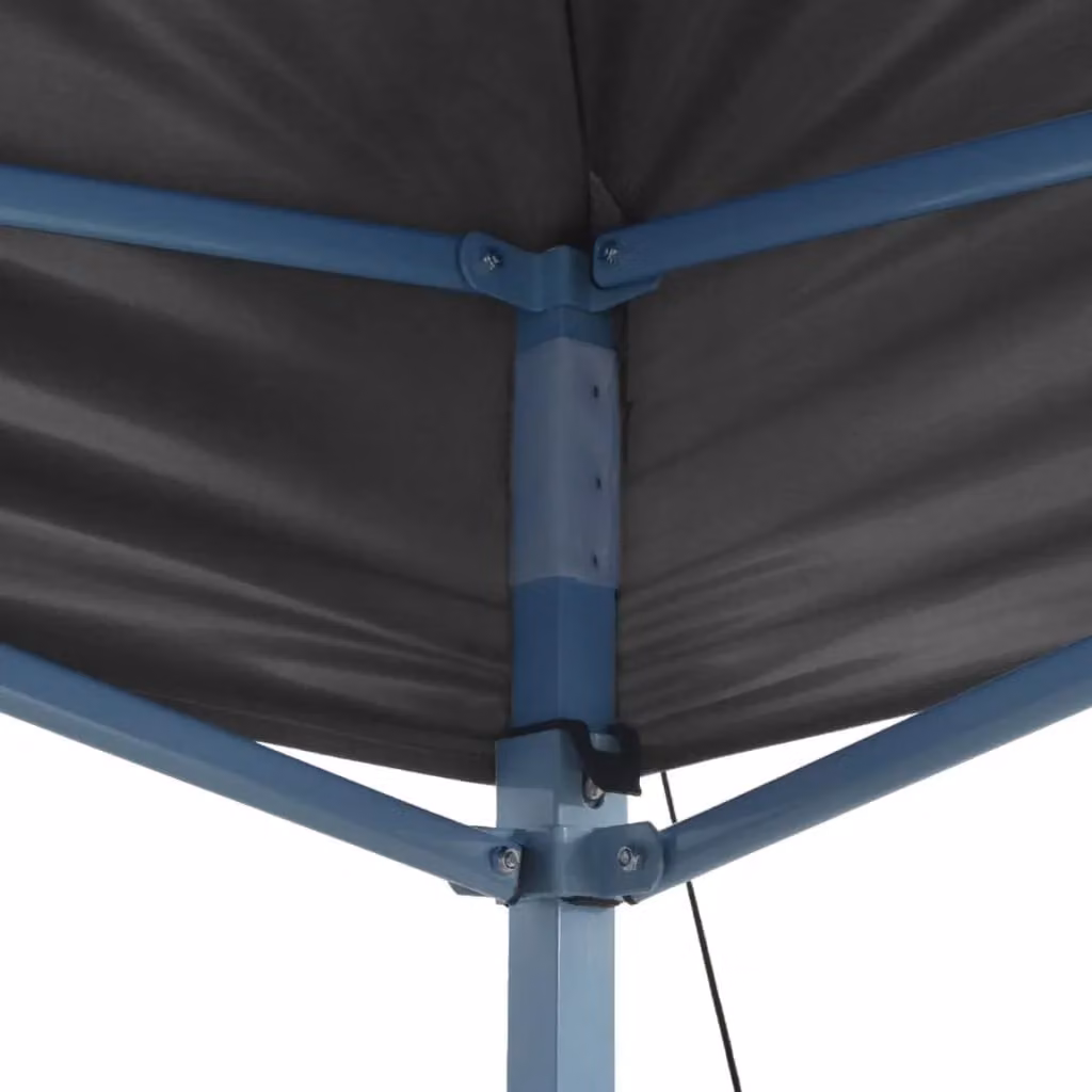 Berkfield Home Foldable Pop-Up Party Tent with 2 Sidewalls, Anthracite and Black, W: 3 m x D: 3 m – 1