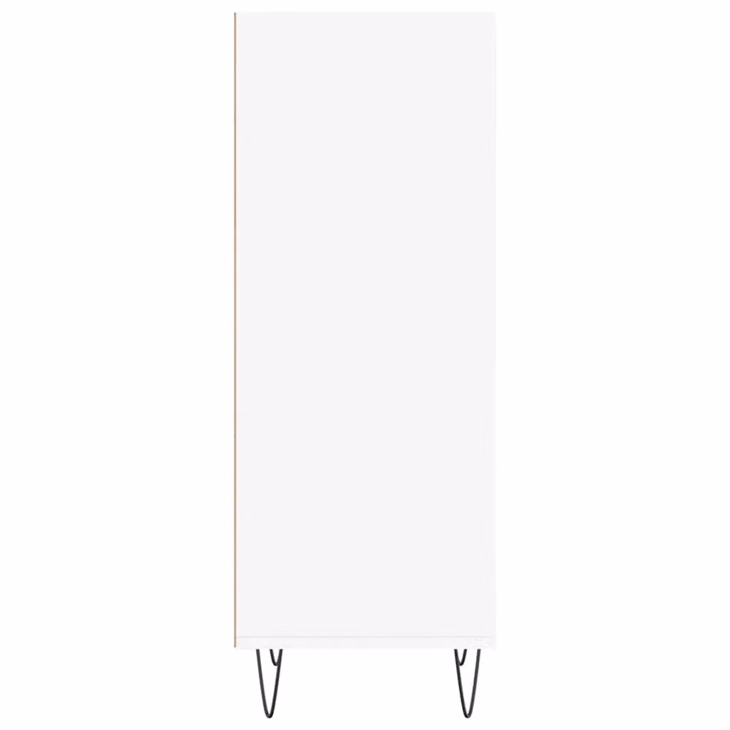 Berkfield Home White Classic Sideboard, W/D/H: 34.5 x 32.5 x 90 cm