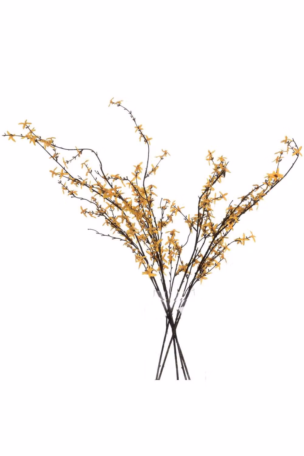 KDMD Artificial Forsythia Branch Yellow Spring Floral Decor – 3