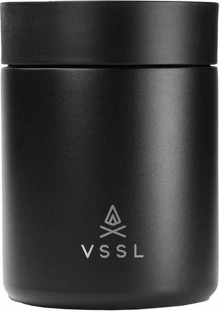 VSSL Nest Double Wall Insulated Stainless Steel Mug, Black, 300ml