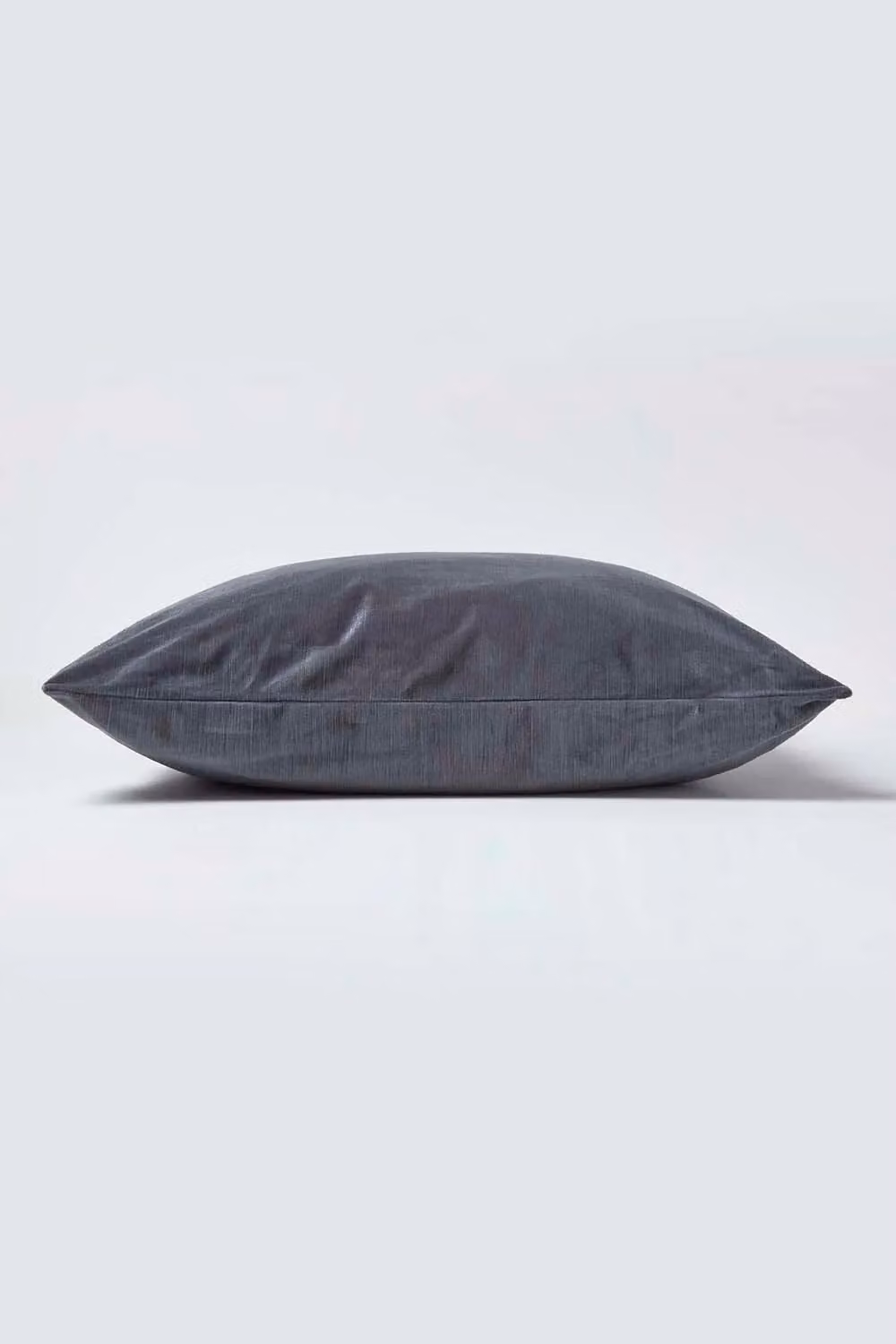 Homescapes Luxury Grey Velvet Square Cushion Cover, W/D/H: 45 x 45 x 45 cm – 3