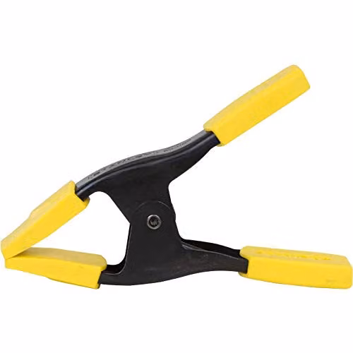 Stanley Metal Spring Clamp, Yellow, 50 mm