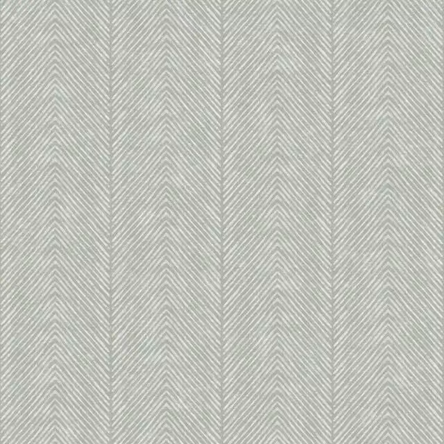 World of Wallpaper Herringbone Geometric Abstract Wallpaper in Green