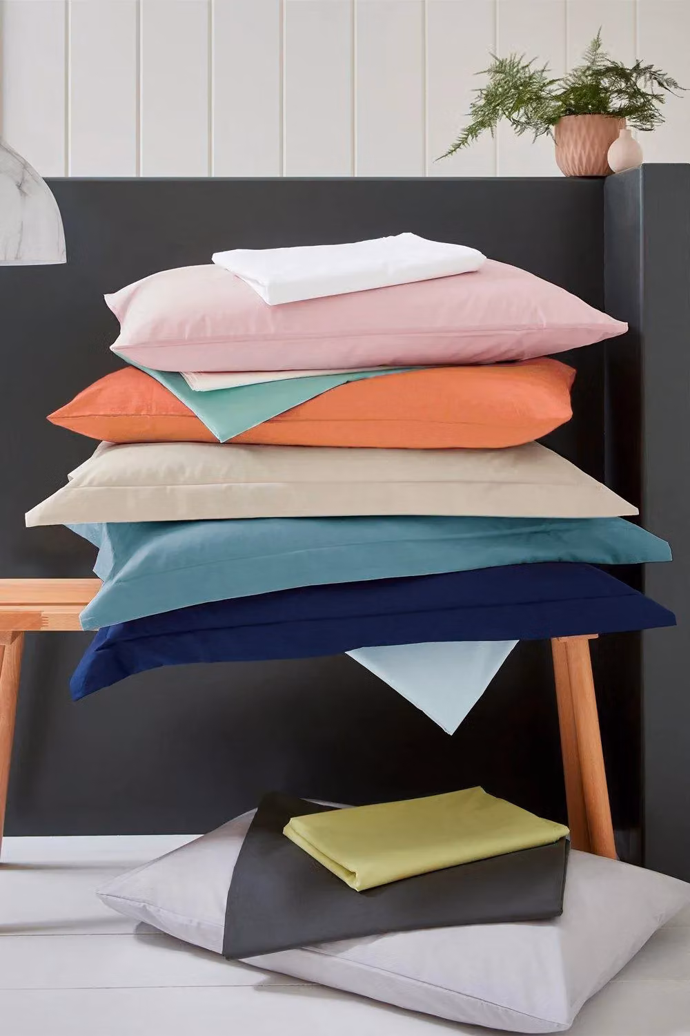 Helena Springfield White Percale Cotton Flat Sheet 200 x 200 cm – 2