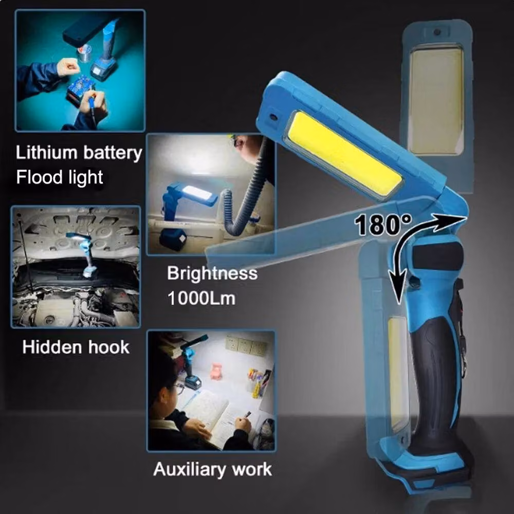 SPETLEK Cordless LED Spotlight Work Light in Blue – 3